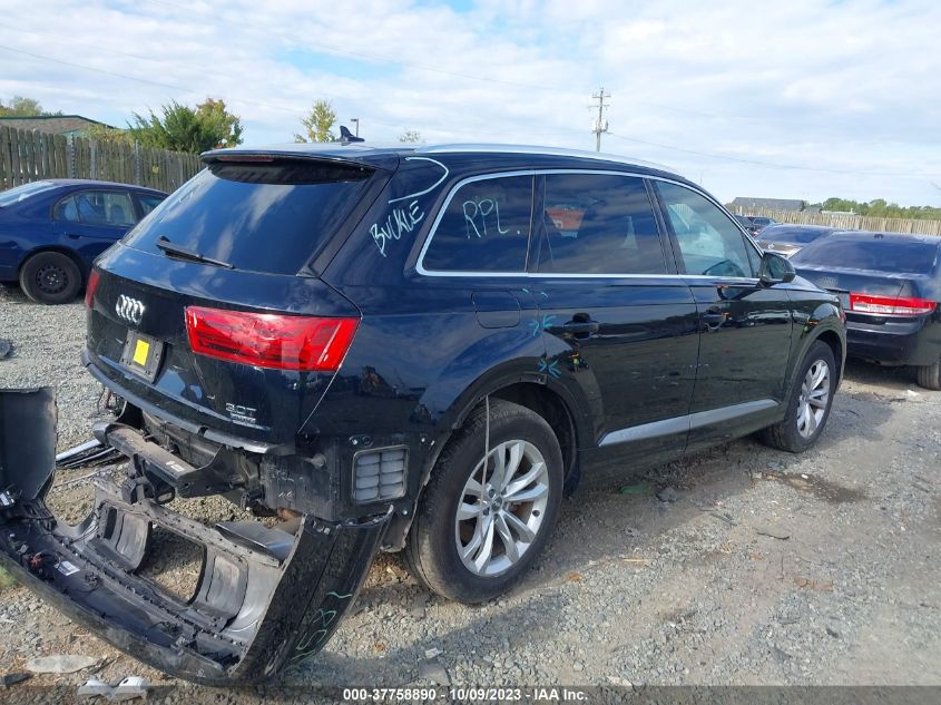 2017 AUDI Q7 PREMIUM PLUS - WA1LAAF7XHD017424