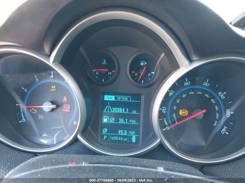 2014 CHEVROLET CRUZE 2LT - 1G1PE5SB5E7125918