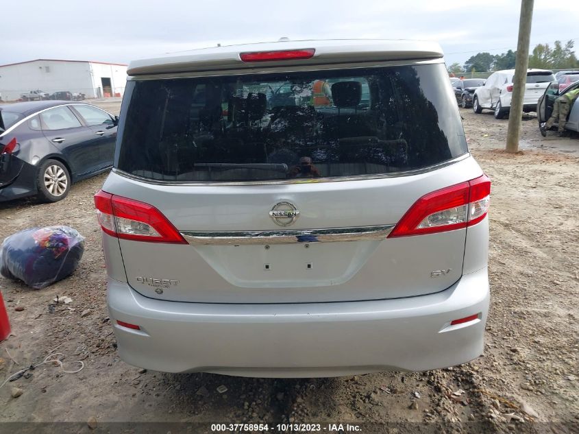 2013 NISSAN QUEST SV - JN8AE2KP5D9066447