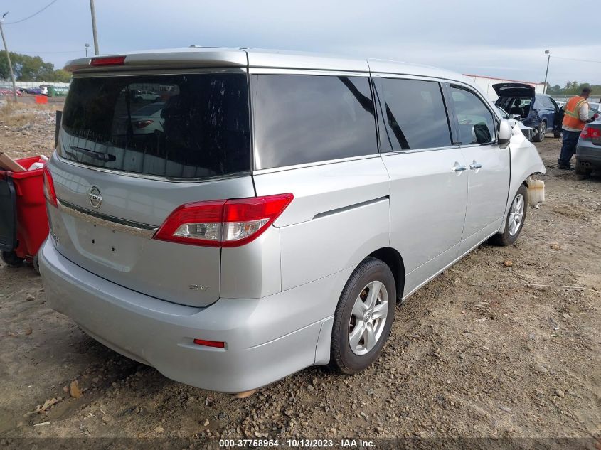 2013 NISSAN QUEST SV - JN8AE2KP5D9066447
