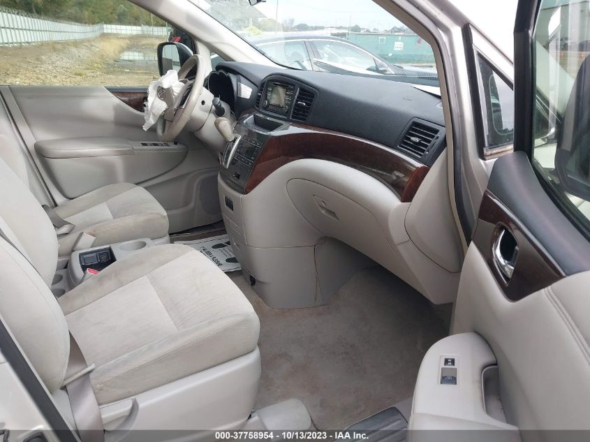 2013 NISSAN QUEST SV - JN8AE2KP5D9066447