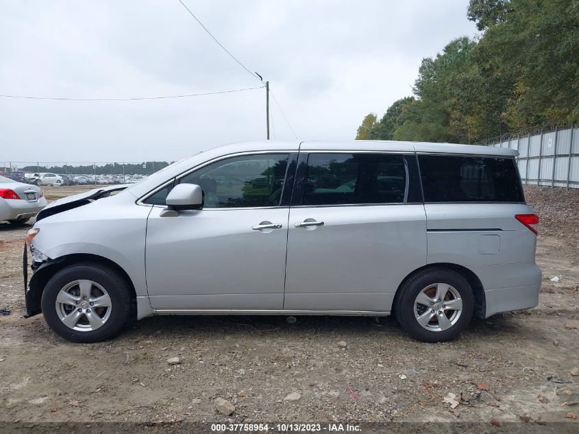 2013 NISSAN QUEST SV - JN8AE2KP5D9066447