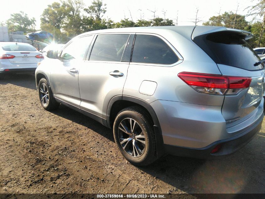 2019 TOYOTA HIGHLANDER LE 5TDBZRFH7KS938318
