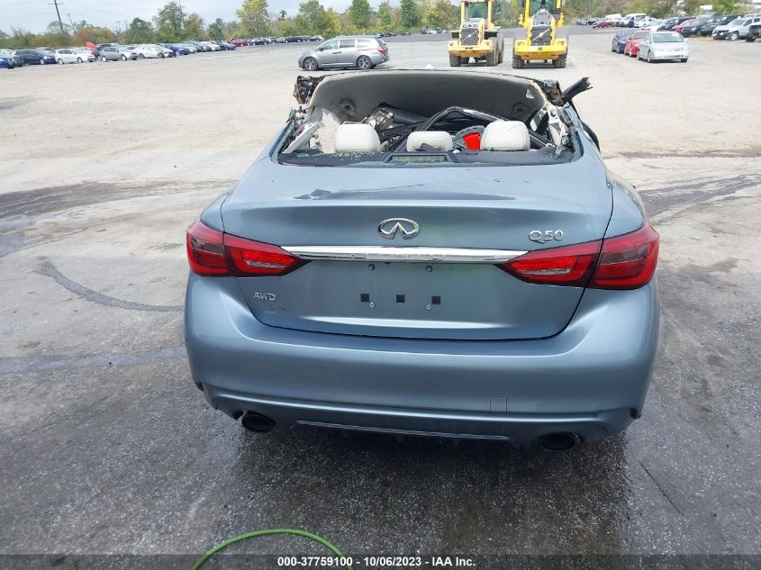 2019 INFINITI Q50 3.0T LUXE - JN1EV7AR6KM553067