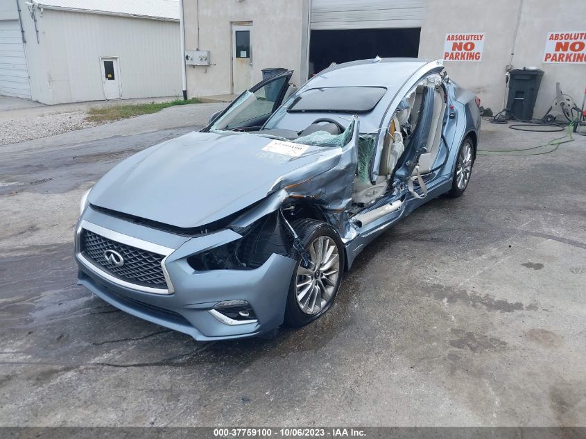 2019 INFINITI Q50 3.0T LUXE - JN1EV7AR6KM553067