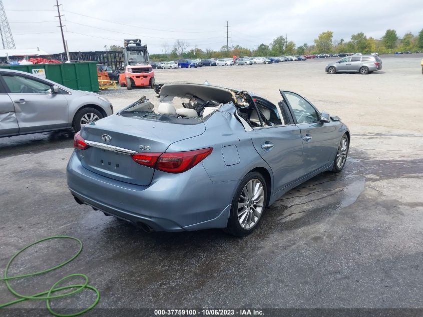 2019 INFINITI Q50 3.0T LUXE - JN1EV7AR6KM553067