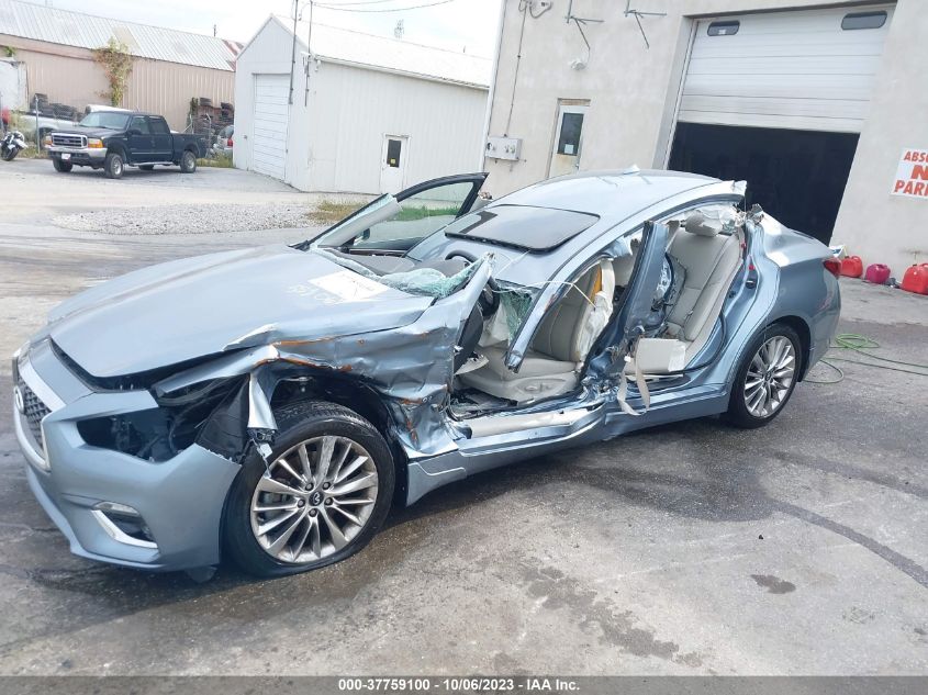 2019 INFINITI Q50 3.0T LUXE - JN1EV7AR6KM553067