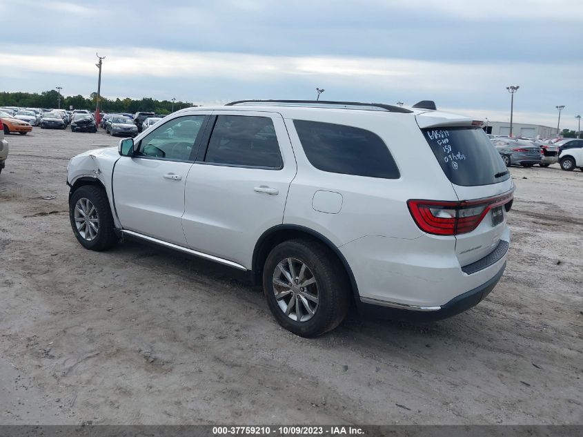 2017 DODGE DURANGO SXT - 1C4RDHAG5HC780612