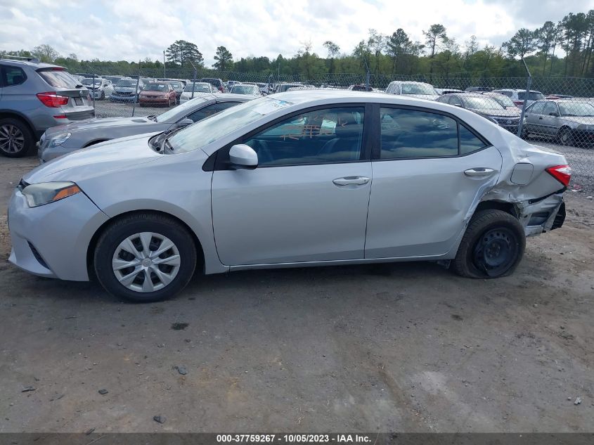 2015 TOYOTA COROLLA L/LE/S/S PLUS/LE PLUS - 2T1BURHE2FC348267