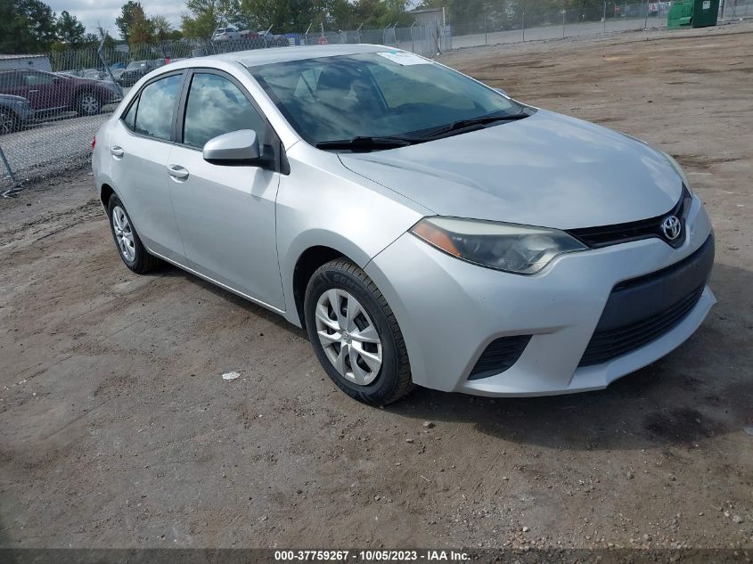 2015 TOYOTA COROLLA L/LE/S/S PLUS/LE PLUS - 2T1BURHE2FC348267