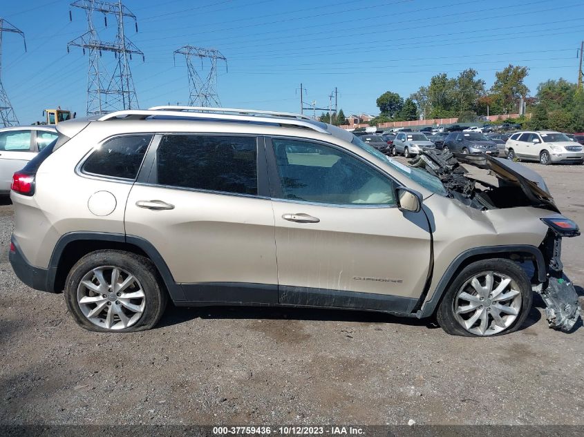 2014 JEEP CHEROKEE LIMITED - 1C4PJMDB5EW231785