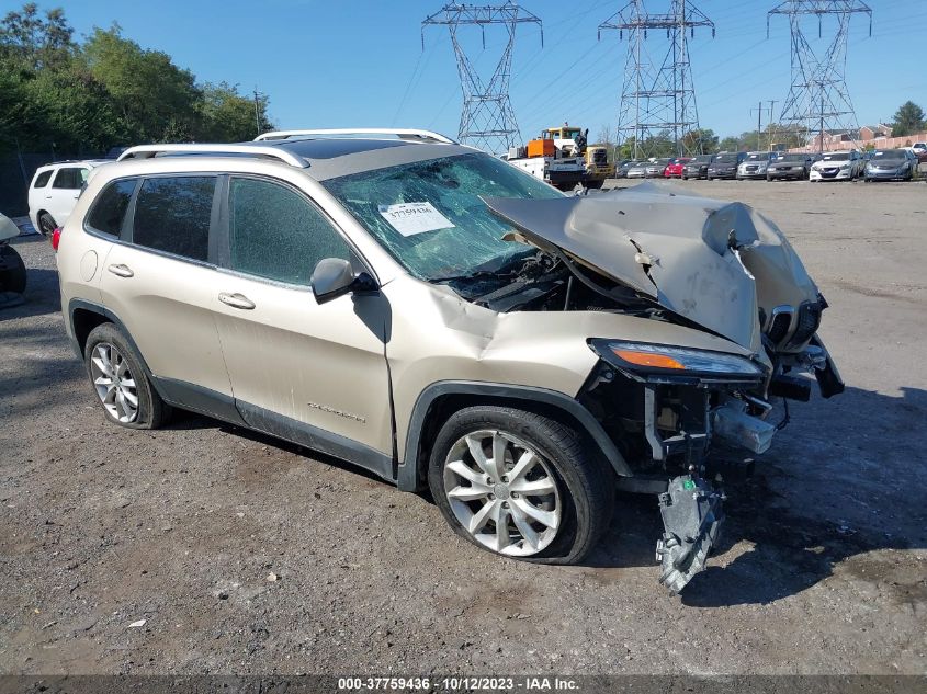 2014 JEEP CHEROKEE LIMITED - 1C4PJMDB5EW231785