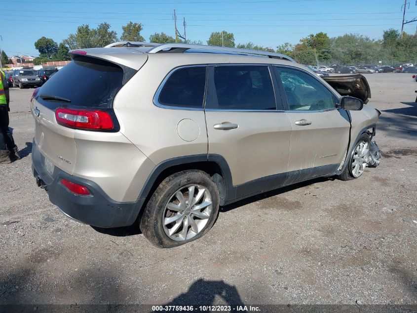 2014 JEEP CHEROKEE LIMITED - 1C4PJMDB5EW231785