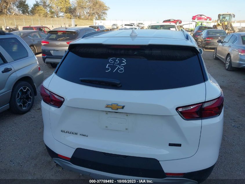 2020 CHEVROLET BLAZER LT - 3GNKBHRSXLS633552