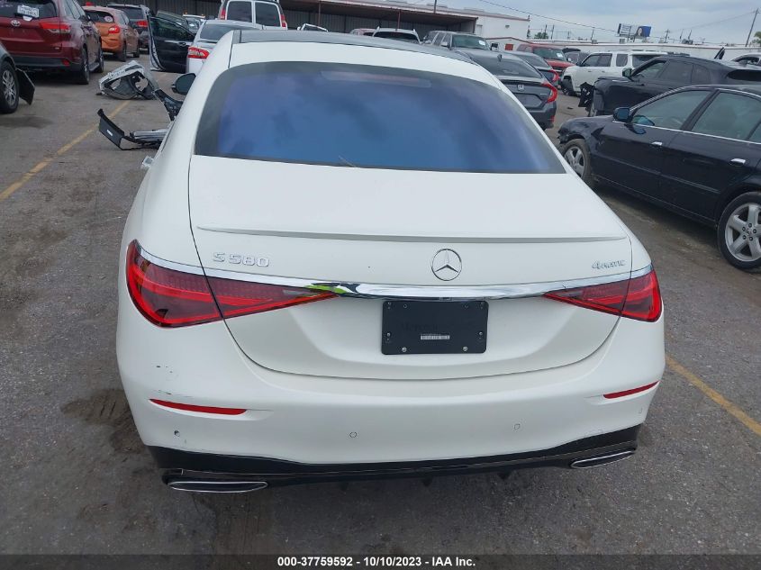 W1K6G7GB5PA220539 Mercedes-Benz S 580 4MATIC 16