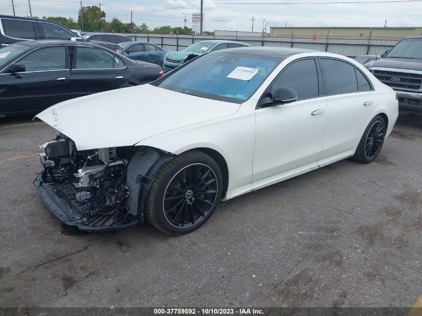 W1K6G7GB5PA220539 Mercedes-Benz S 580 4MATIC 2