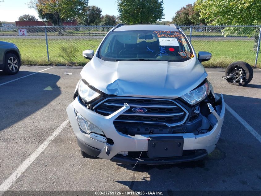 2019 FORD ECOSPORT SE - MAJ3S2GE4KC306937