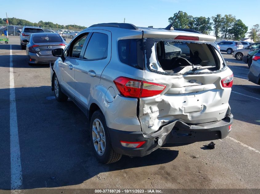 2019 FORD ECOSPORT SE - MAJ3S2GE4KC306937