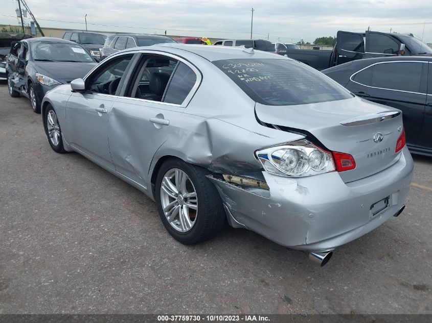 2013 INFINITI G37 JOURNEY JN1CV6AP2DM304140