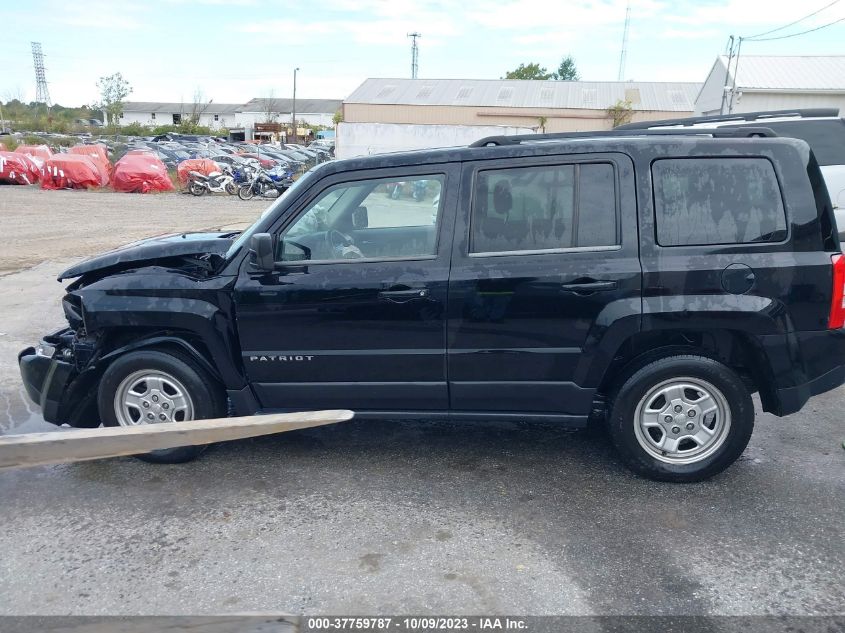 2014 JEEP PATRIOT SPORT - 1C4NJPBA3ED511154