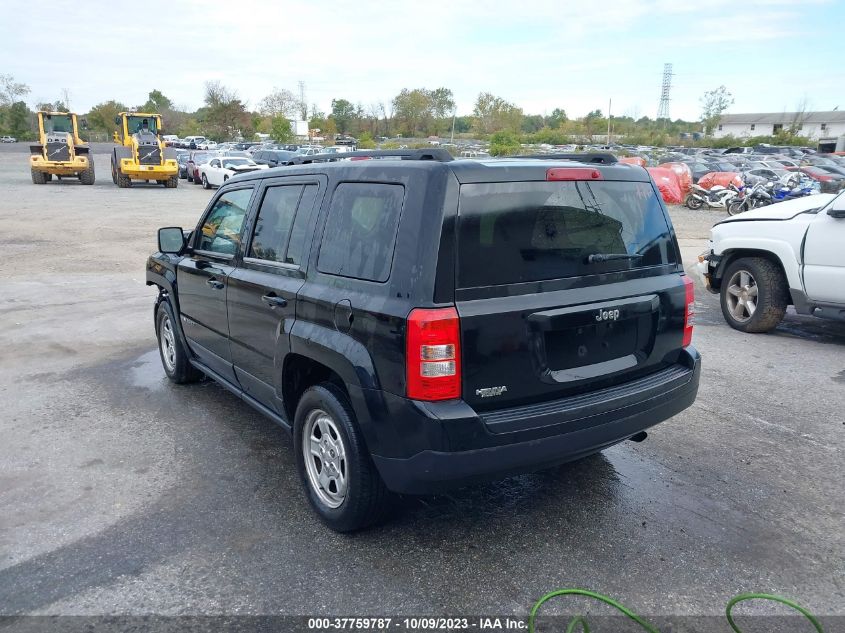 2014 JEEP PATRIOT SPORT - 1C4NJPBA3ED511154