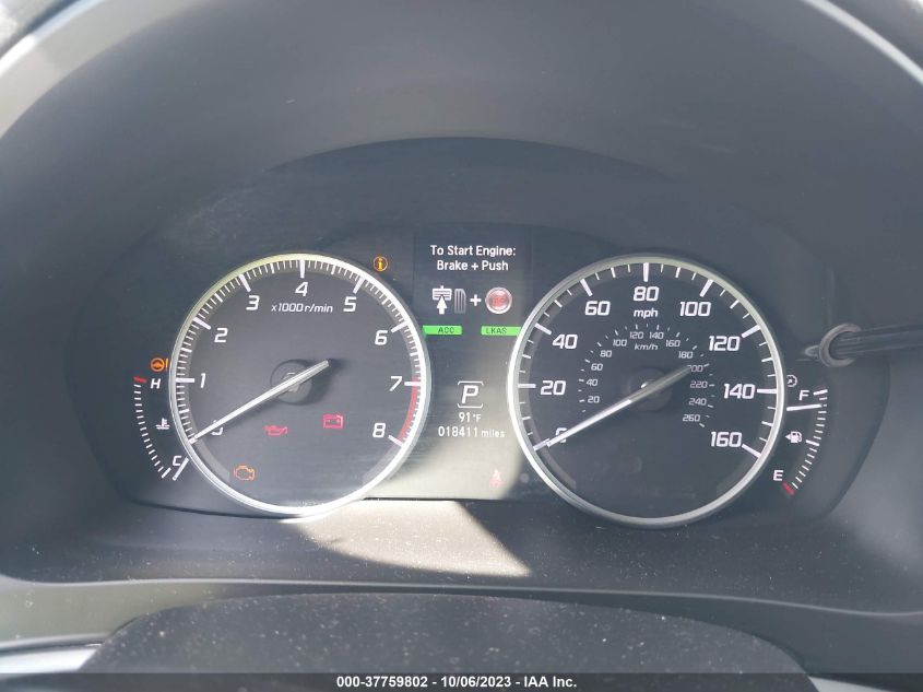 2020 ACURA ILX PREMIUM/TECHNOLOGY - 19UDE2F70LA009171