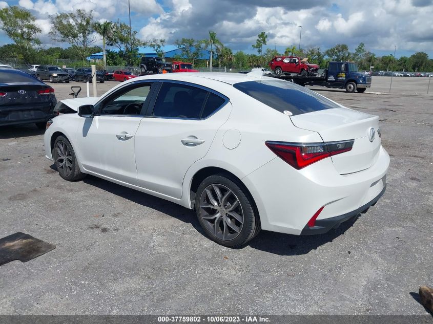 2020 ACURA ILX PREMIUM/TECHNOLOGY - 19UDE2F70LA009171