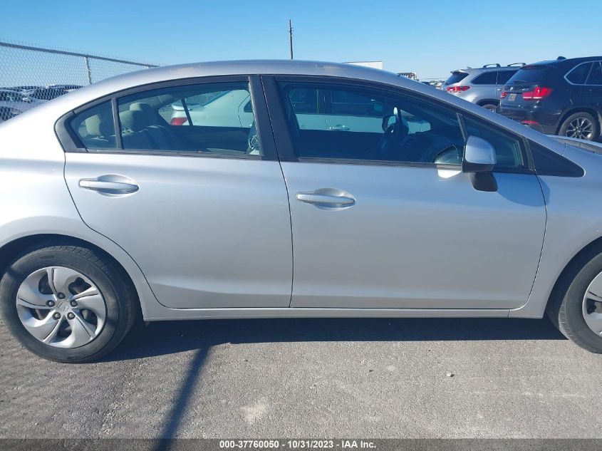 2013 HONDA CIVIC SDN LX 2HGFB2F55DH593747