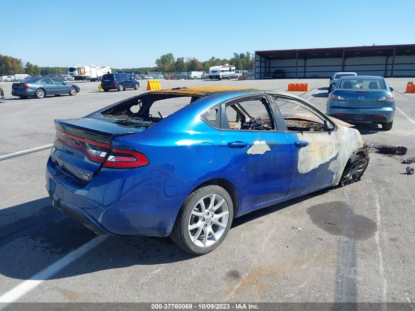 2013 DODGE DART RALLYE - 1C3CDFBH8DD135723