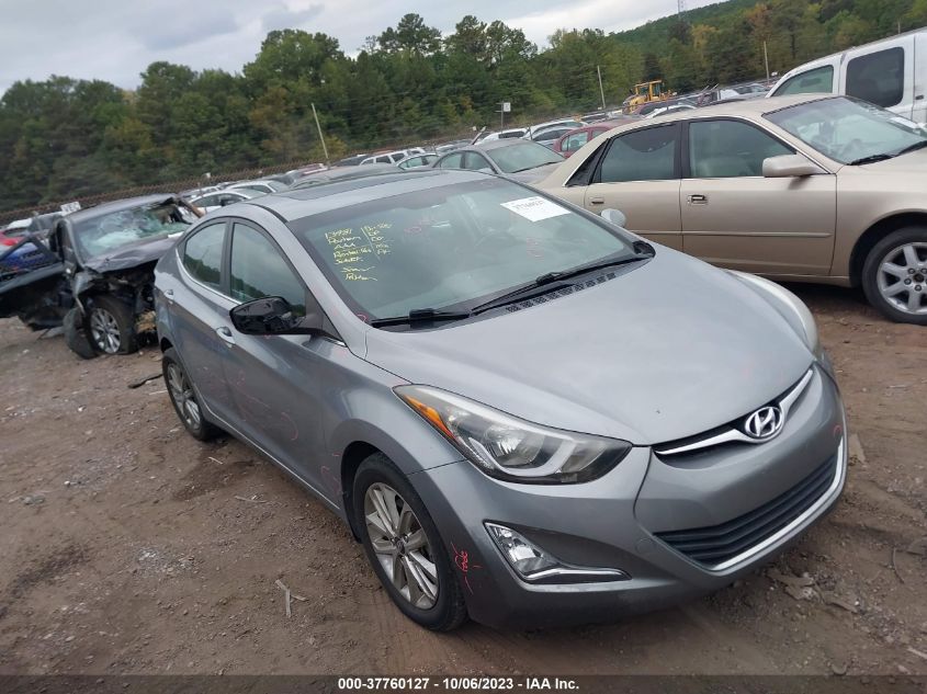 2015 HYUNDAI ELANTRA SE - KMHDH4AE6FU355120