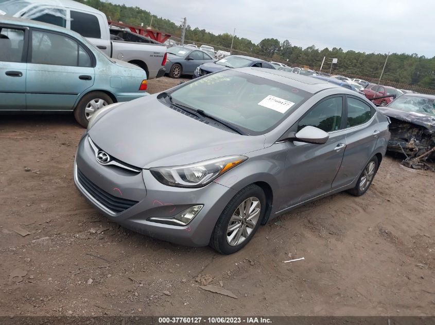 2015 HYUNDAI ELANTRA SE - KMHDH4AE6FU355120