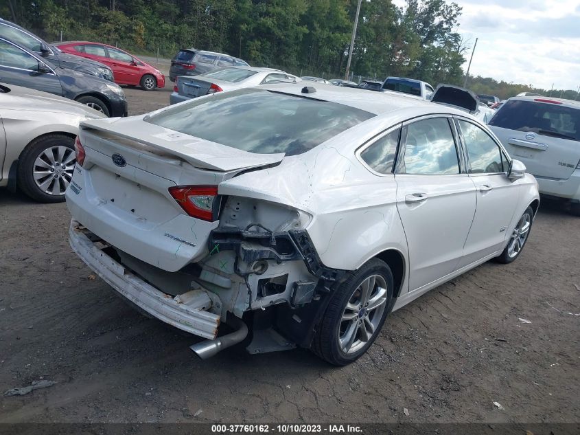 2015 FORD FUSION ENERGI TITANIUM - 3FA6P0SU4FR301990