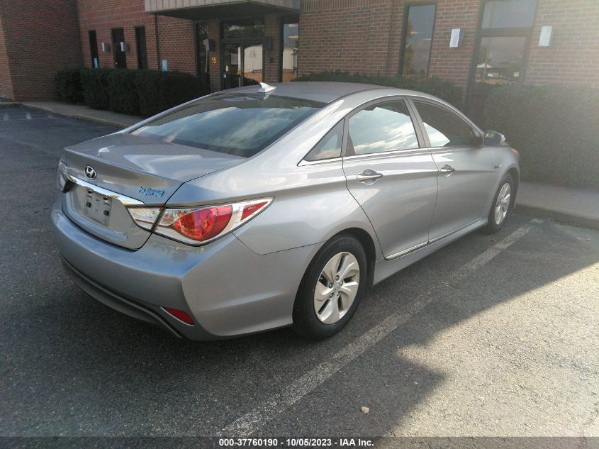2014 HYUNDAI SONATA HYBRID - KMHEC4A47EA117965