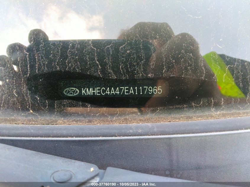 2014 HYUNDAI SONATA HYBRID - KMHEC4A47EA117965