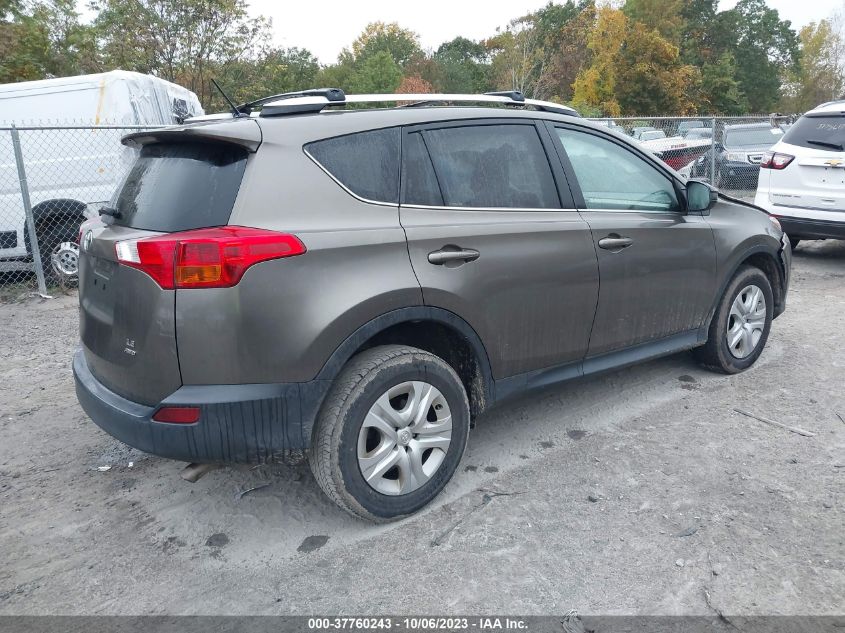 2013 TOYOTA RAV4 LE - 2T3BFREV0DW031556