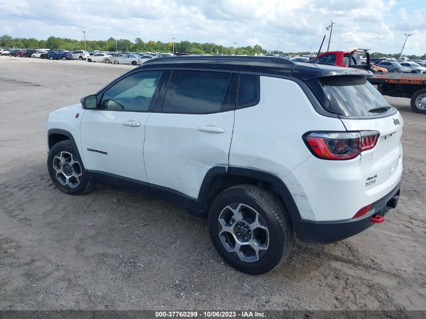 VIN 3C4NJDDB2NT171946 2022 JEEP COMPASS TRAILHAWK