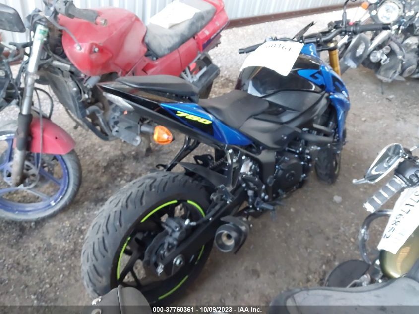2022 SUZUKI GSX-S750 M/Z - JS1C533B8N7100224