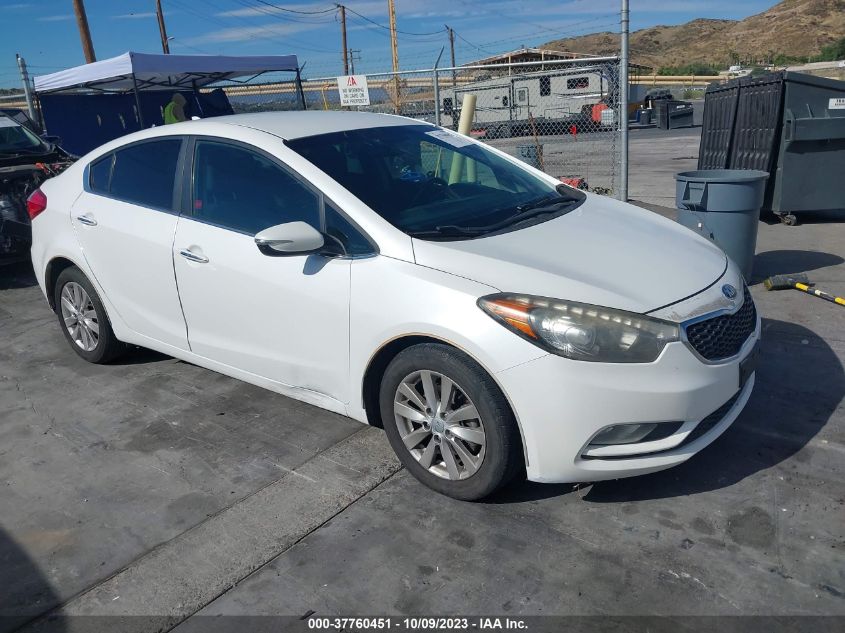 2014 KIA FORTE EX - KNAFX4A81E5117241