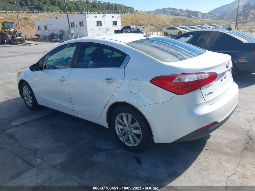 2014 KIA FORTE EX - KNAFX4A81E5117241