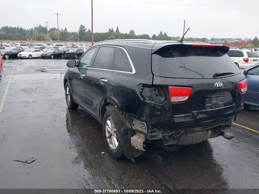 2016 KIA SORENTO LX - 5XYPGDA54GG111182