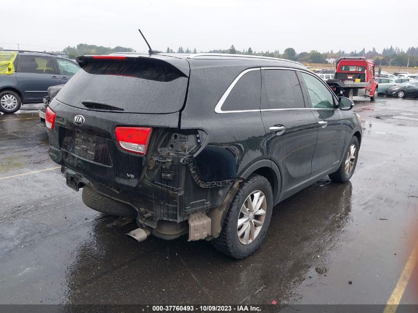 2016 KIA SORENTO LX - 5XYPGDA54GG111182