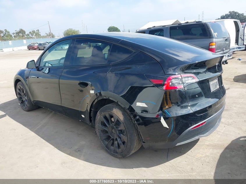 VIN 5YJYGDEE8MF084313 2021 TESLA MODEL Y