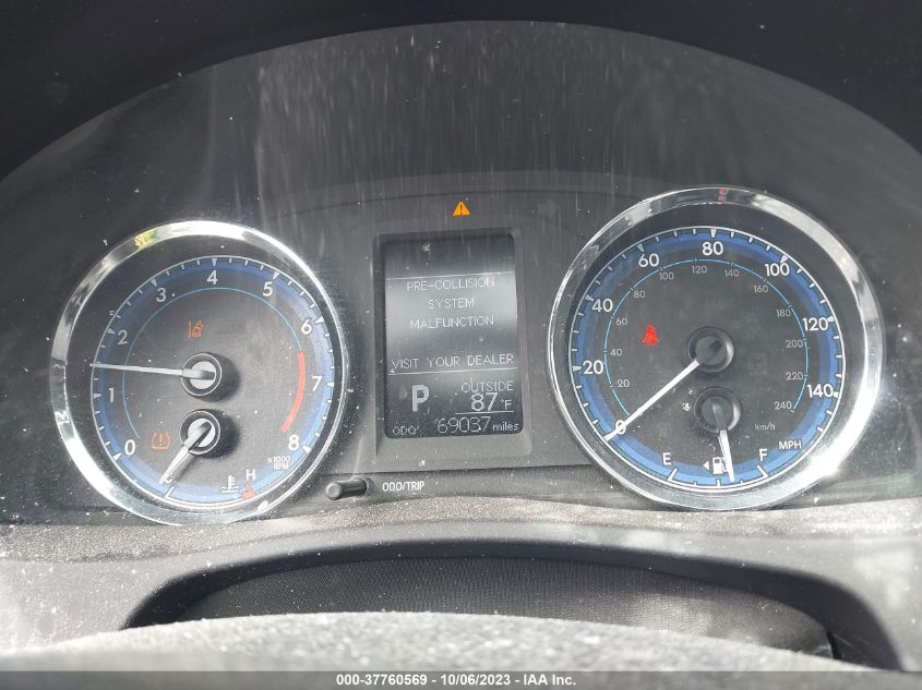 2019 TOYOTA COROLLA L/LE/XLE/SE/XSE - 5YFBURHE7KP891012