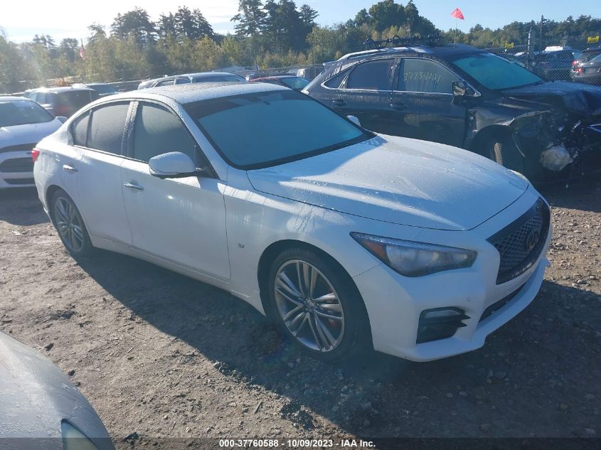 2014 INFINITI Q50 PREMIUM/SPORT - JN1BV7AR5EM696387
