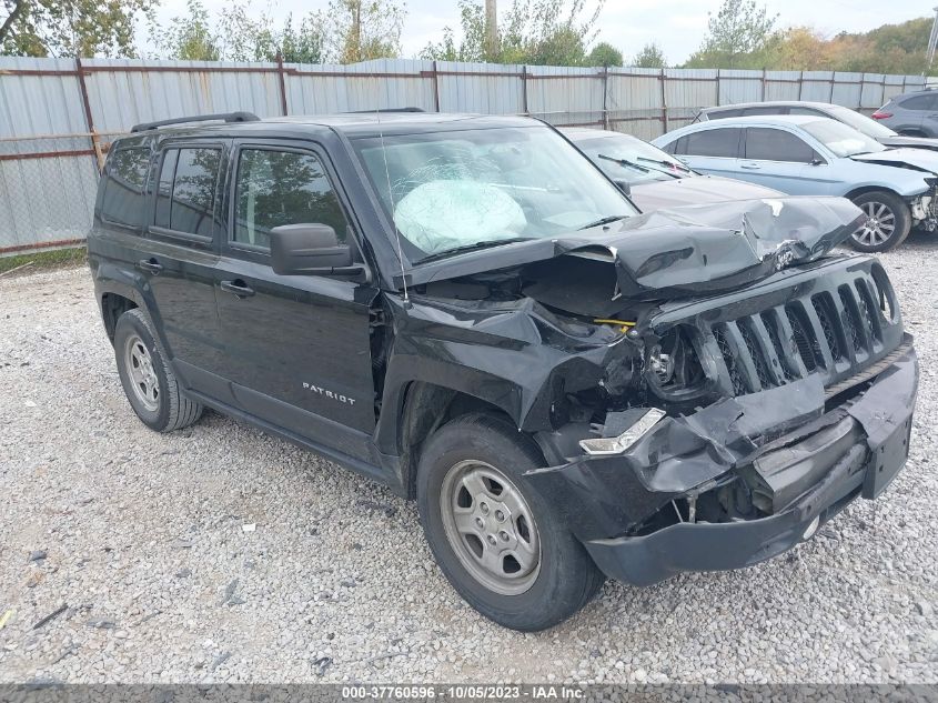 2016 JEEP PATRIOT SPORT - 1C4NJPBAXGD715369