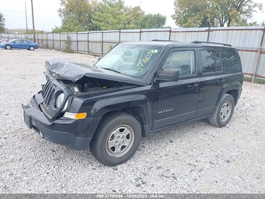 2016 JEEP PATRIOT SPORT - 1C4NJPBAXGD715369