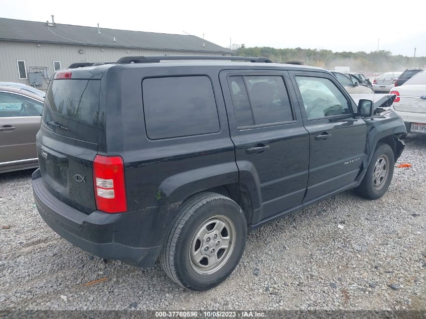 2016 JEEP PATRIOT SPORT - 1C4NJPBAXGD715369