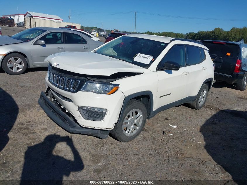 VIN 3C4NJCAB8JT286706 2018 JEEP COMPASS SPORT