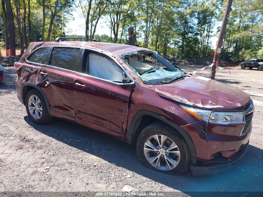 2015 TOYOTA HIGHLANDER LE - 5TDZKRFH4FS079794