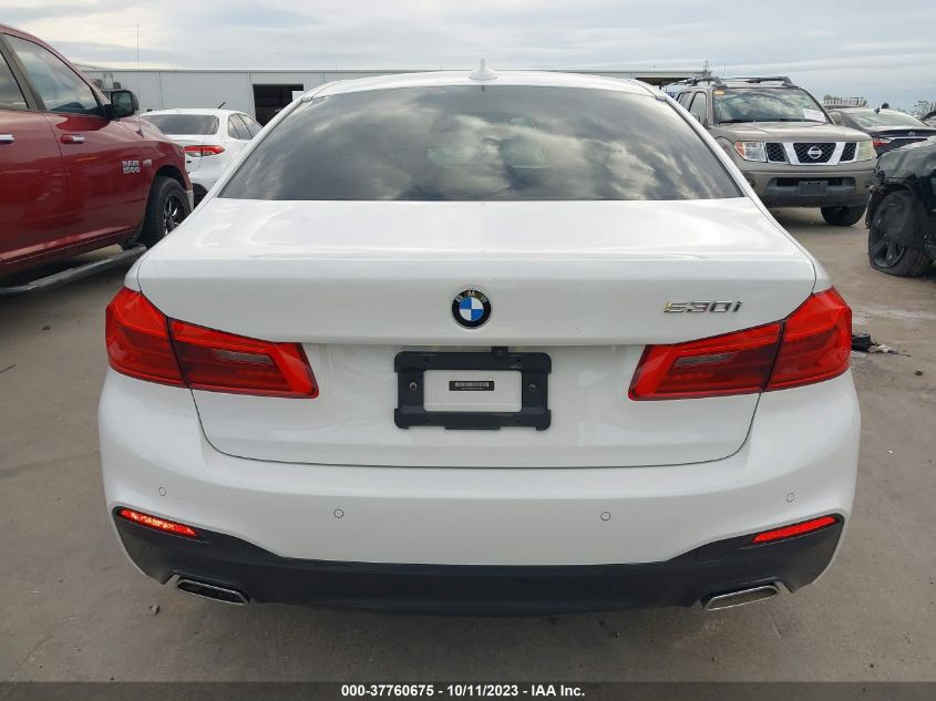 2019 BMW 530I WBAJA5C5XKWW45452